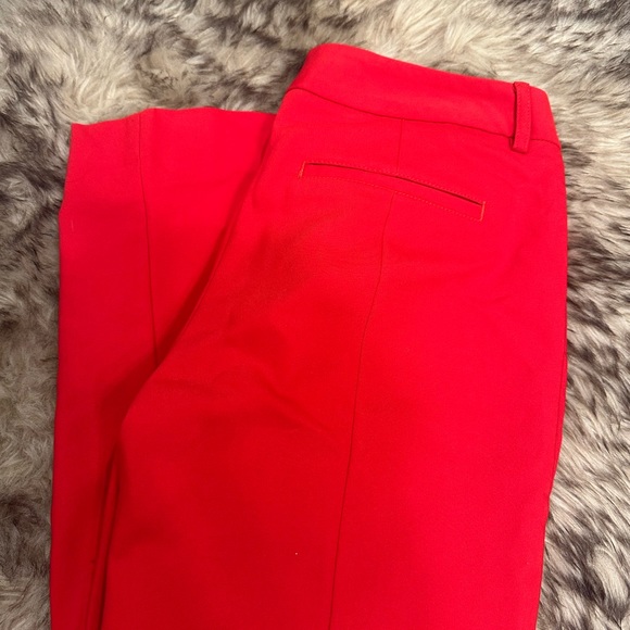Express- red columnist ankle pants - Picture 3 of 7